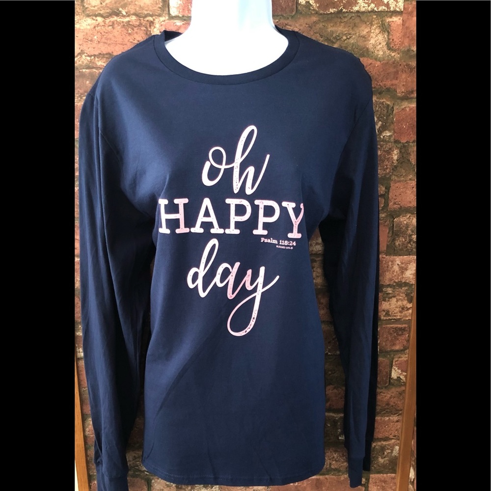 New Long Sleeve Tee Shirt Blessed Girl